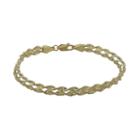 Everlasting Gold 10k Gold Double Rope Chain Bracelet - 7.5-in, Women's, Size: 7.25, Yellow