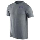 Men's Nike Tcu Horned Frogs Dri-fit Touch Tee, Size: Xxl, Grey