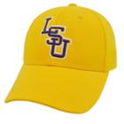 Adult Top Of The World Lsu Tigers Premium Collection One-fit Cap, Men's, Gold