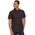 Men's Marc Anthony Slim-fit Stretch Button-down Shirt, Size: Medium, Purple