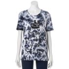 Disney's Pirates Of The Caribbean: Dead Men Tell No Tales Juniors' Tie-dye Graphic Tee, Size: Xl, Ovrfl Oth