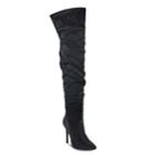 Olivia Miller Sayville Women's Thigh High Boots, Size: 5.5, Black