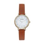 Armitron Women's Leather Watch - 75/5404mpgpbn, Brown