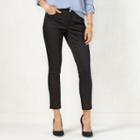 Women's Lc Lauren Conrad Skinny Jeans, Size: 16 T/l, Black