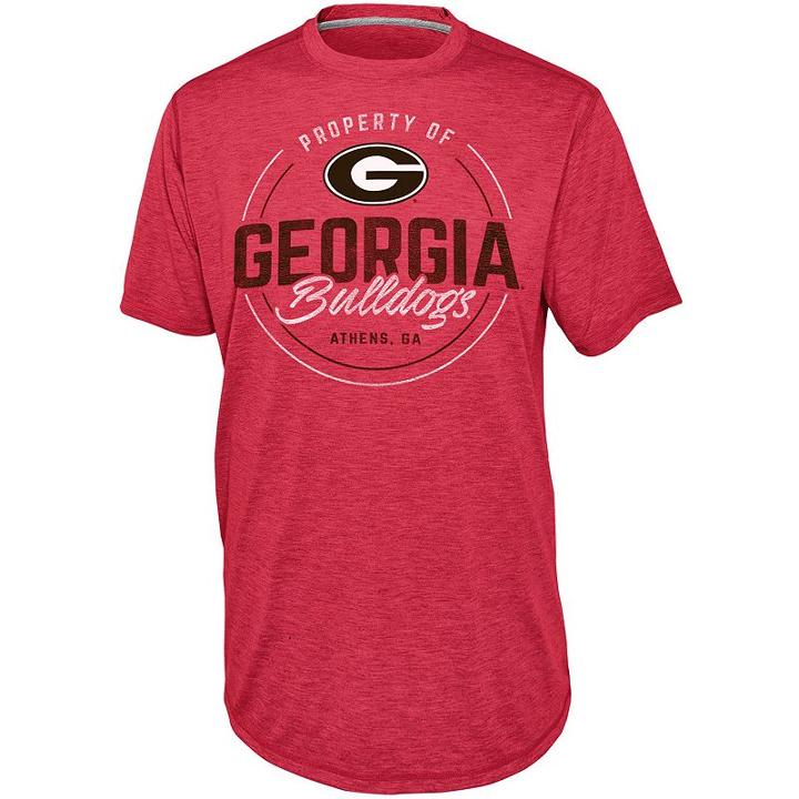 Men's Champion Georgia Bulldogs Blended Tee, Size: Large, Red