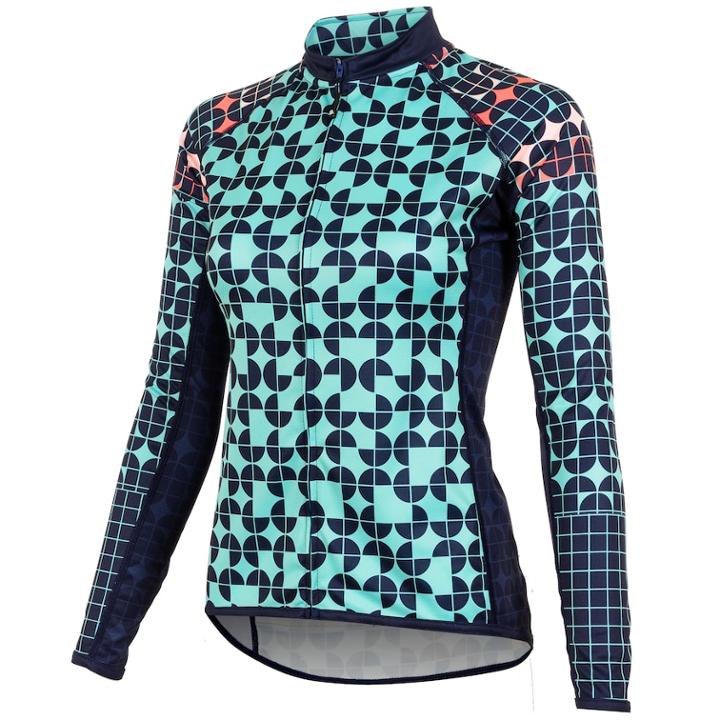 Women's Canari Dream Long Sleeve Cycling Top, Size: Medium, Light Blue