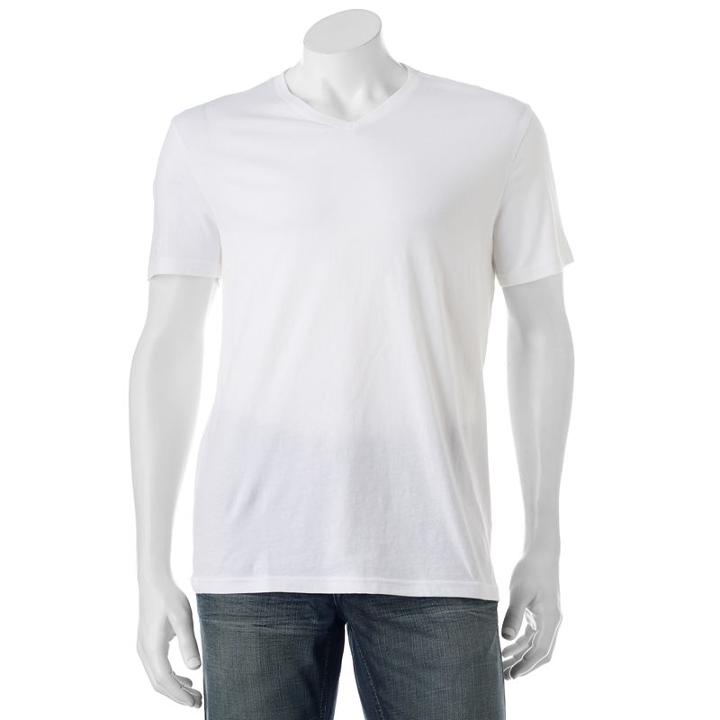 Big & Tall Sonoma Goods For Life&trade; Everyday Tee, Men's, Size: 4xlt, White