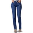 Women's Lee Flex Motion Regular Fit Straight-leg Jeans, Size: 10 Avg/reg, Blue
