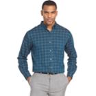 Men's Van Heusen Wrinkle-free Classic-fit Button-down Shirt, Size: Large, Turquoise/blue (turq/aqua)