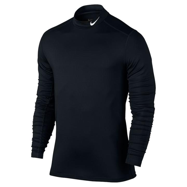 Men's Nike Base Layer Warm Dri-fit Training Top, Size: Small, Grey (charcoal)