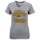 Girls 4-6x Missouri Tigers University Stack Tee, Girl's, Size: L (6x), Med Grey