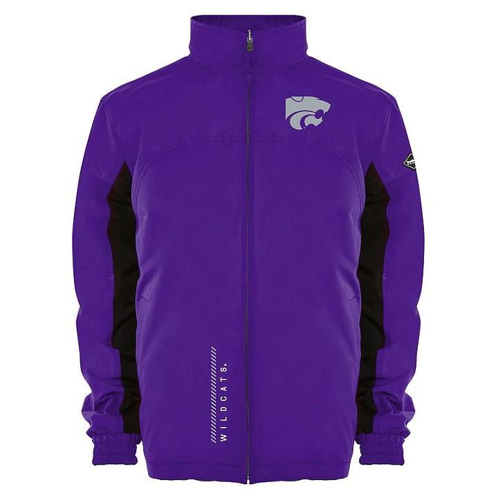 Men's Franchise Club Kansas State Wildcats Alpine Reversible Jacket, Size: 4xl, Purple