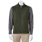 Men's Croft & Barrow&reg; Arctic Fleece Vest, Size: Xxl, Dark Green