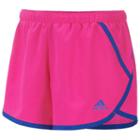 Girls 7-16 Adidas Woven Mesh Active Shorts, Girl's, Size: Small, Med Pink