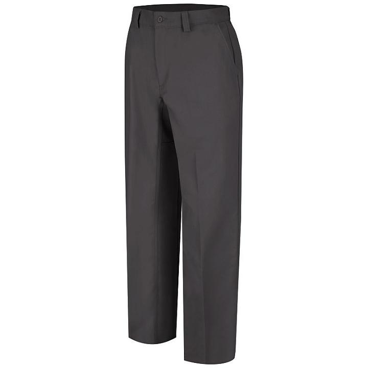 Men's Wrangler Workwear Plain Front Work Pants, Size: 34x36, Grey