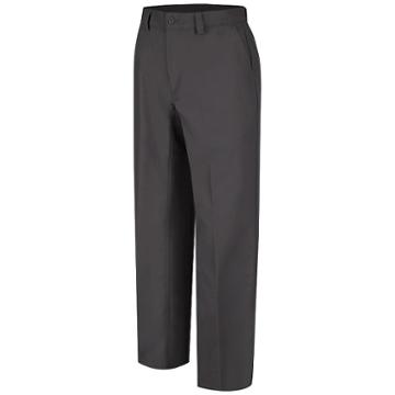 Men's Wrangler Workwear Plain Front Work Pants, Size: 34x36, Grey
