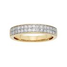 1/2 Carat T.w. Igl Certified Diamond 14k Gold Wedding Ring, Women's, Size: 7.50, Yellow