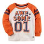 Boys 4-7 Carter's Awesome Tee, Size: 5, White Oth