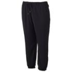 Juniors' Plus Size Joe B Crepe Jogger Pants, Teens, Size: 3xl, Black