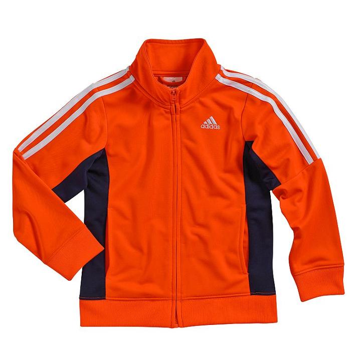 Boys 4-7x Adidas Tricot Jacket, Boy's, Size: 5, Brt Red