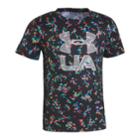 Boys 4-7 Under Armour Digital Abstract Logo Graphic Tee, Size: 5, Black