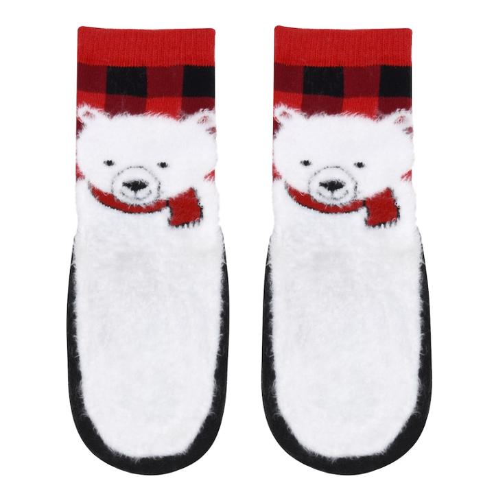 Baby / Toddler Boy Jumping Beans&reg; Polar Bear Slipper Socks, Size: 12-24 Month, Multicolor