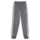 Boys 4-7x Adidas Iconic Tricot Jogger, Size: 5, Dark Grey