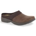 Solite By Easy Street Cozy Women's Mules, Size: 9 Wide, Med Brown
