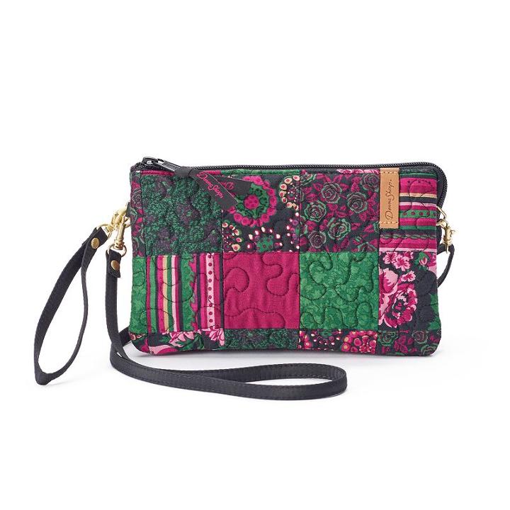 Donna Sharp Patchwork Organizer Wristlet, Women's, Ovrfl Oth