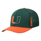 Adult Top Of The World Miami Hurricanes Chatter Memory-fit Cap, Men's, Dark Green