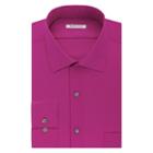 Men's Van Heusen Flex Collar Regular-fit Dress Shirt, Size: 16-34/35, Dark Pink
