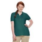 Juniors' Plus Size So&reg; Uniform Polo Top, Teens, Size: 1xl, Med Green