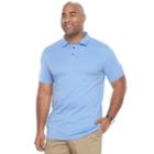 Big & Tall Apt. 9&reg; Regular-fit Soft Touch Stretch Interlock Polo, Men's, Size: L Tall, Lt Purple