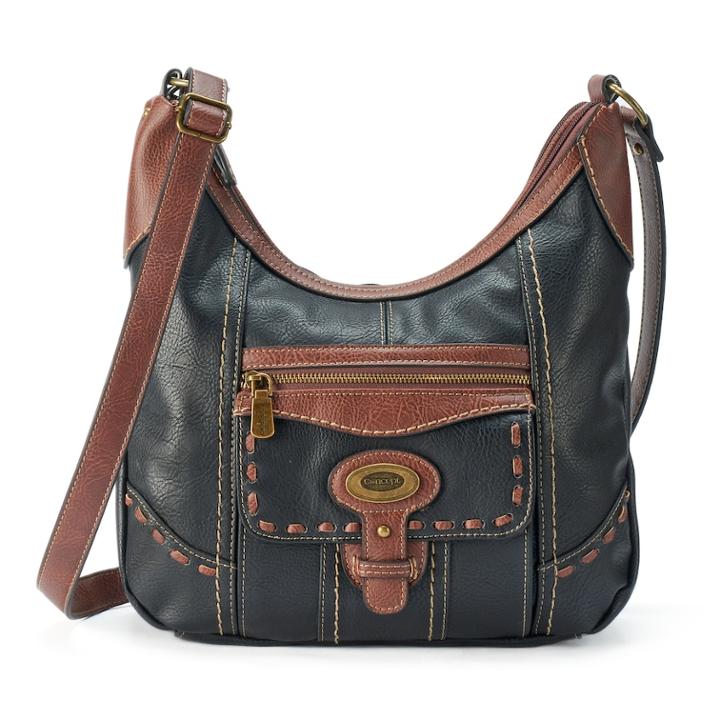 Concept Blainfield Two-tone Crossbody Bag, Women's, Black