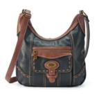 Concept Blainfield Two-tone Crossbody Bag, Women's, Black