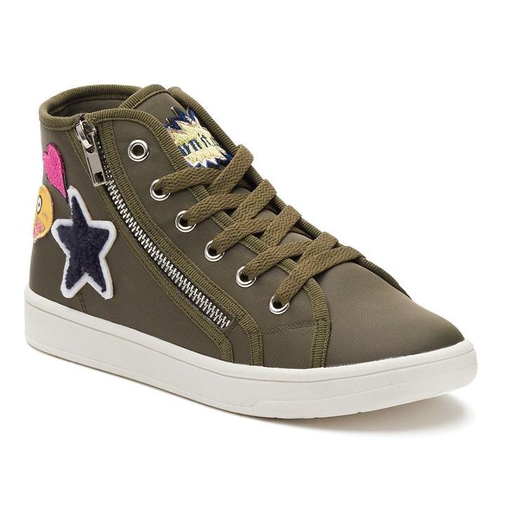 Madden Nyc Candsy Women's Sneakers, Girl's, Size: Medium (6.5), Brt Green
