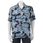 Big & Tall Batik Bay Classic-fit Tropical Button-down Shirt, Men's, Size: 2xb, Blue (navy)