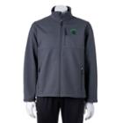Men's Columbia Michigan State Spartans Ascender Softshell Jacket, Size: Xl, Silver