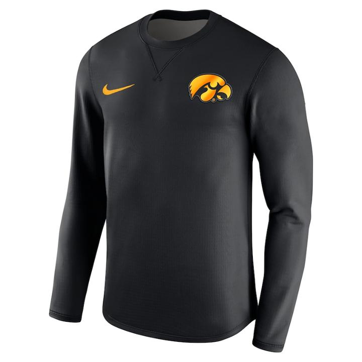 Men's Nike Iowa Hawkeyes Modern Crew Tee, Size: Medium, Black