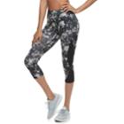 Women's Tek Gear&reg; Side Panel Mid-rise Capri Leggings, Size: Xs, Black