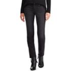 Petite Chaps Four-way Stretch Mid-rise Pants, Women's, Size: 12 Petite, Grey