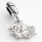 Dayna U South Carolina Gamecocks Sterling Silver Logo Charm, Women's, Grey