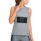 Women's Under Armour Hustle Muscle Graphic Tank, Size: Xl, Grey
