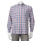 Men's Sonoma Goods For Life&trade; Poplin Button-down Shirt, Size: Medium, Grey Other
