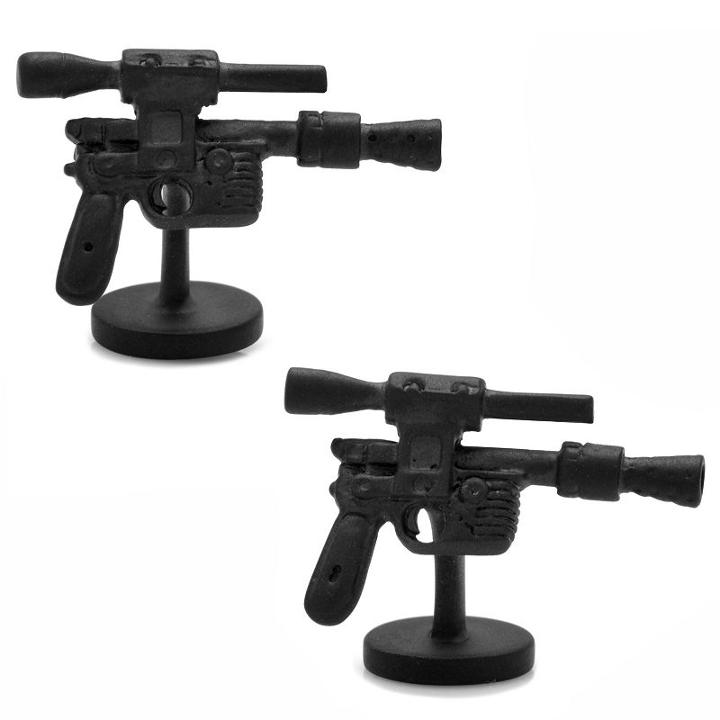 Solo, Star Wars Han Blaster Cuff Links, Men's, Black