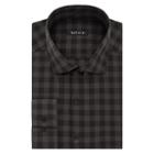 Men's Van Heusen Slim-fit Patterned Dress Shirt, Size: 18.5-34/35, Dark Green