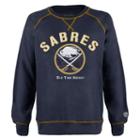 Men's Old Time Hockey Buffalo Sabres Miffen Fleece Sweatshirt, Size: Small, Blue (navy)