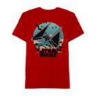 Boys 8-20 Rouge One: A Star Wars Story Tie Fighter Tee, Boy's, Size: Medium, Brt Red