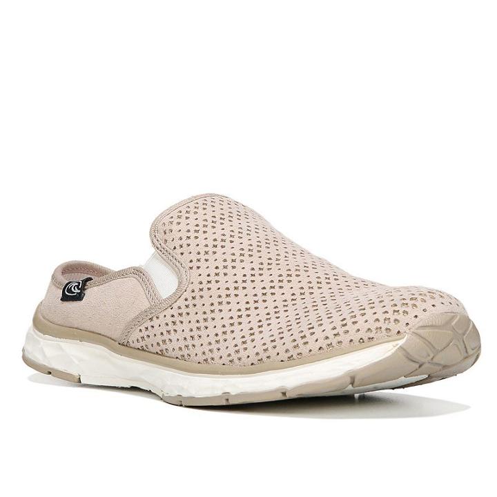 Dr. Scholl's Alma Women's Clogs, Size: Medium (9.5), Beig/green (beig/khaki)
