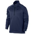 Big & Tall Nike Therma Training Quarter-zip Pullover, Men's, Size: L Tall, Med Blue